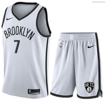 Баскетбольные Шорты Nike Brooklyn Nets "White" фото № 2