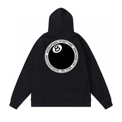 Худи Stussy World Wide Corp "Black" фото № 2