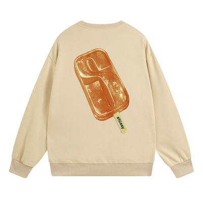 Свитшот Stussy Ice Cream On A Stick "Beige" фото № 2