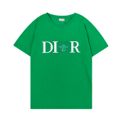 Футболка Dior Insect Made Of Rhinestones "Green"