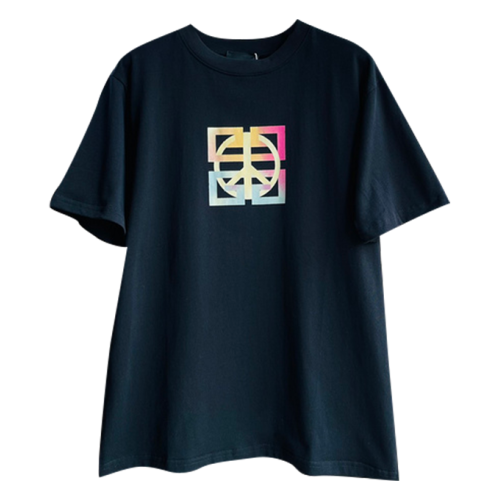 Футболка Givenchy Color Logo "Black"