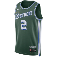 Баскетбольная Джерси Nike Detroit Pistons 22-23 №2 Cade Cunningham "Green"