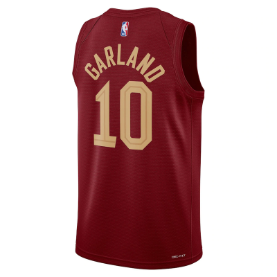 Баскетбольная Джерси Nike Cleveland Cavaliers 22-23 №10 Darius Garland "Red" фото № 2