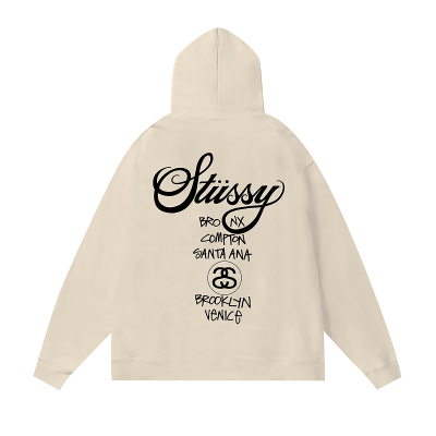 Худи Stussy Facsimile Print "Beige" фото № 2 Худи Stussy Facsimile Print "Beige" фото № 2
