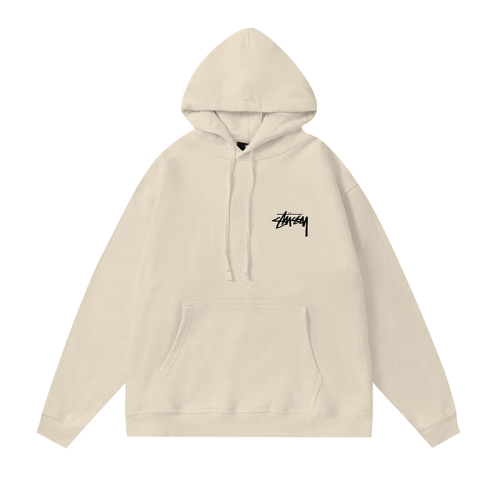 Худи Stussy Cute Cats "Beige"