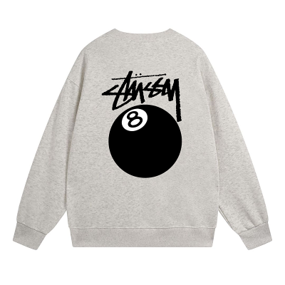 Свитшот Stussy Circle With A Number 8 "Light Grau" фото № 2 Свитшот Stussy Circle With A Number 8 "Light Grau" фото № 2