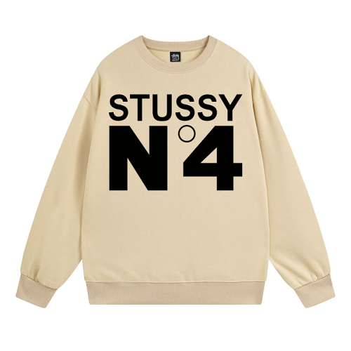 Свитшот Stussy Print Text N4 "Beige"