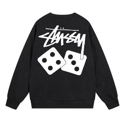 Свитшот Stussy Playing Dice Seven "Black" фото № 2