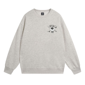 Свитшот Stussy Skull And Crossed Swords "Light Gray"