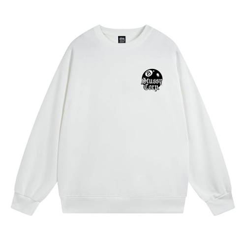 Свитшот Stussy The Eighth Billiard Ball Stussy Corp "White"