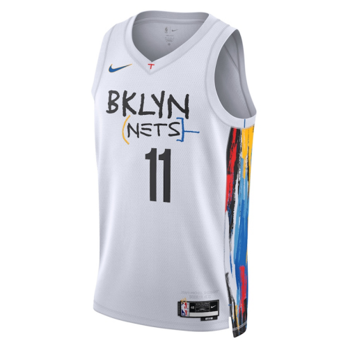 Баскетбольная Джерси Nike Brooklyn Nets 2023 №11 Kyrie Irving "White"