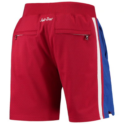 Баскетбольные Шорты Just Don Philadelphia 76ers "Red" фото № 2