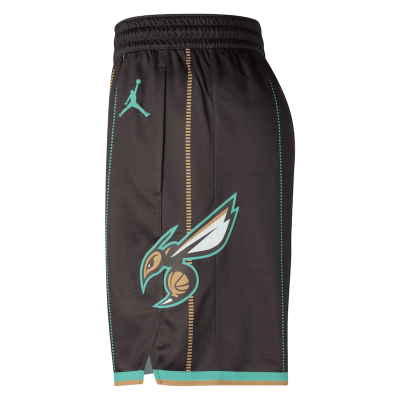 Баскетбольные Шорты NBA Charlotte Hornets 2023 "Brown" фото № 2