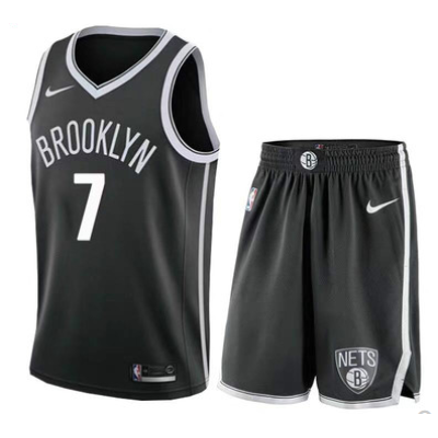Баскетбольные Шорты Nike Brooklyn Nets With Logo "Black" фото № 2