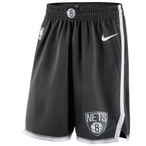 Баскетбольные Шорты Nike Brooklyn Nets With Logo "Black"