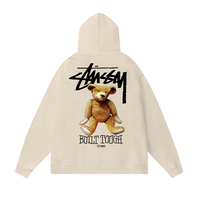 Худи Stussy Built Tough "Cream" фото № 2