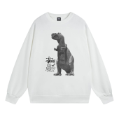 Свитшот Stussy Sad Tirex Big Meaty "White"
