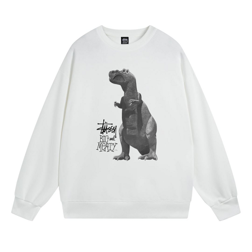 Свитшот Stussy Sad Tirex Big Meaty "White"