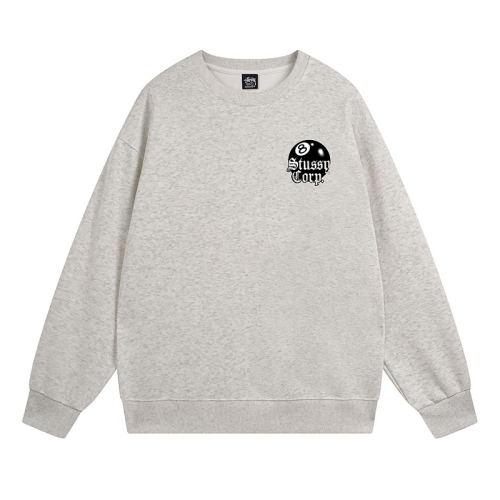 Свитшот Stussy The Eighth Billiard Ball Stussy Corp "Light Gray"