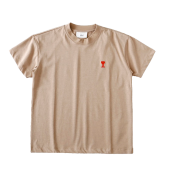 Футболка Amiri Little Heart "Beige"