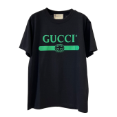 Футболка Gucci Logo in Line "Black"