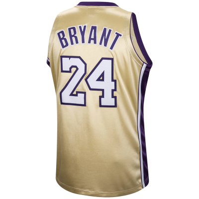 Баскетбольная Джерси NBA Los Angeles Lakers 2020 №24 Kobe Bryant "Beige" фото № 2
