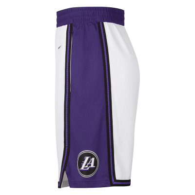 Баскетбольные Шорты Nike Los Angeles Lakers 2023 "White/Violet" фото № 2