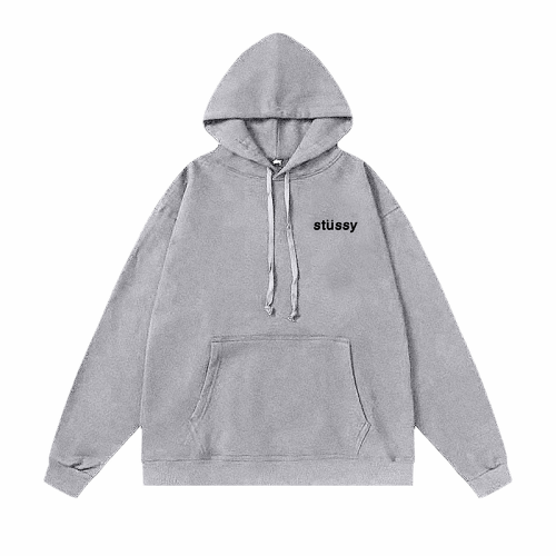 Худи Stussy Popsicle - Print "Gray"
