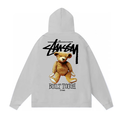 Худи Stussy Built Tough "Gray" фото № 2