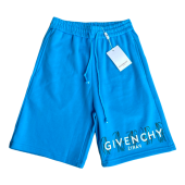 Шорты Givenchy Death With A Scythe On The Logo "Blue"