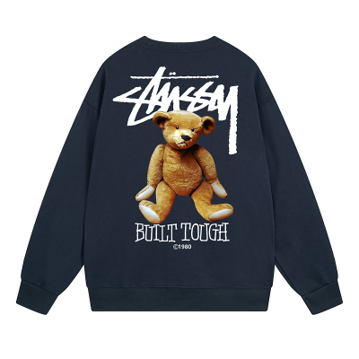 Свитшот Stussy Teddy Bear Built Touch "Blue" фото № 2