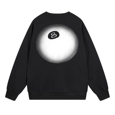 Свитшот Stussy Eighth Billiard Ball "Black" фото № 2