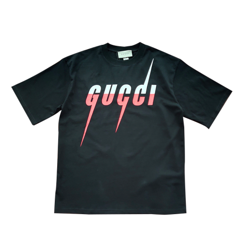 Футболка Gucci Interesting Print "Black"