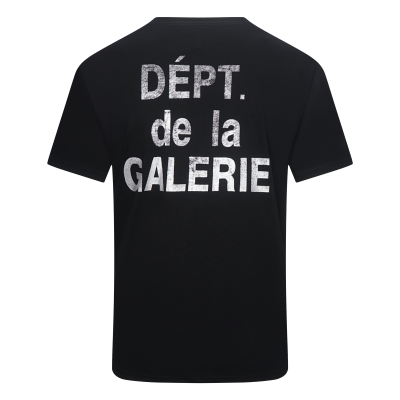 Футболка Lanvin X Gallery Dept Logo "Black" фото № 3