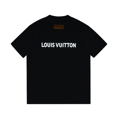 Футболка Louis Vuitton LV on the chest "Black" фото № 2