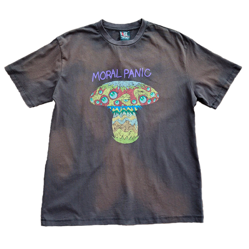 Футболка Takashi Murakami Fly Agaric "Gray"