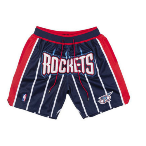 Баскетбольные Шорты Just Don Houston Rockets "Blue/Red"