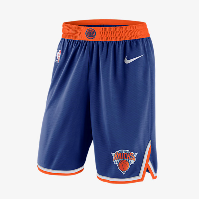 Баскетбольные Шорты Nike New York Knicks 17-18 "Blue" фото № 5