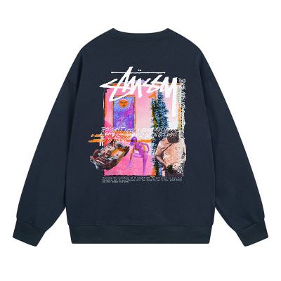 Свитшот Stussy Pink Abstract Room "Blue" фото № 2 Свитшот Stussy Pink Abstract Room "Blue" фото № 2