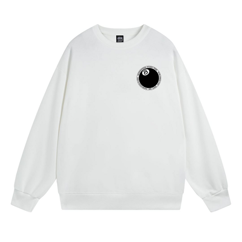 Свитшот Stussy The 8 Billiard Ball With Text Around "White"