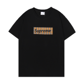 Футболка Burberry Together With Supreme "Black"