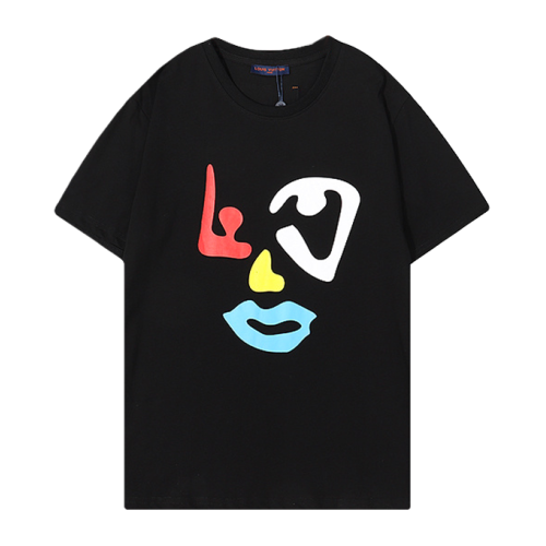 Футболка Louis Vuitton Face Print "Black"