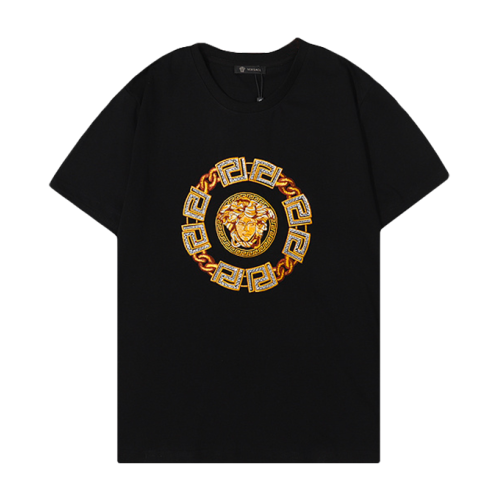 Футболка Versace Medusa Gold "Black"