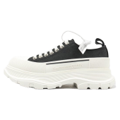 Alexander McQueen Tread Slick Low "White/Black"