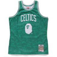 Баскетбольная Джерси Bape X Mitchell №93 "Green"