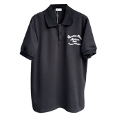 Поло Dior Elegant Inscription "Black"