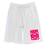Шорты Loewe Emblem L "White"