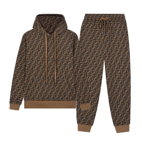 Спортивный Костюм Fendi With Print "Brown"