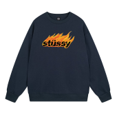 Свитшот Stussy Burning Inscription "Blue"