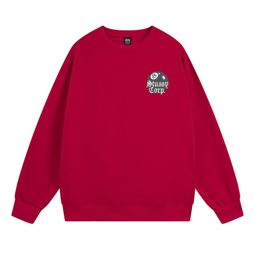 Свитшот Stussy The Eighth Billiard Ball Stussy Corp "Red"